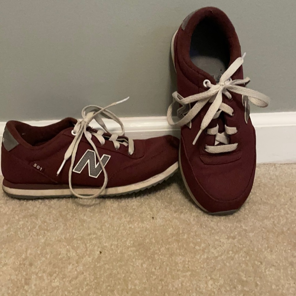 New balance 501 Maroon Kid Size 5